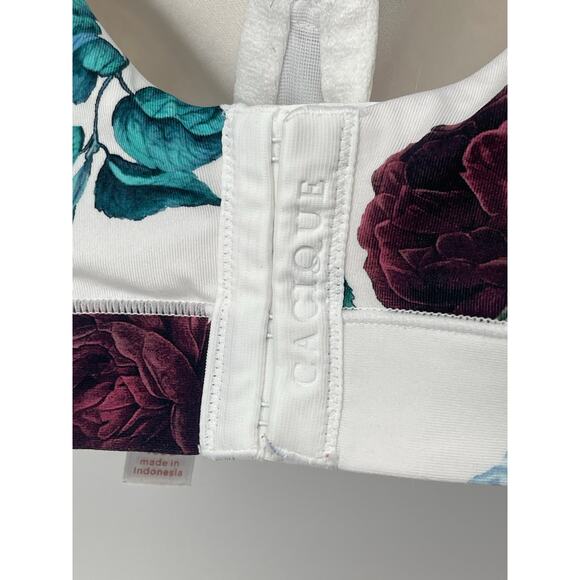 Caique Bra Lightly Lined Full Coverage Floral 46DD - Picture 3 of 5